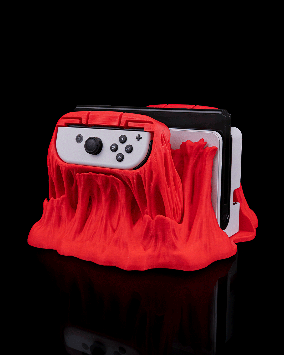 Protective dock cover in a modern gaming setup – lifestyle photo